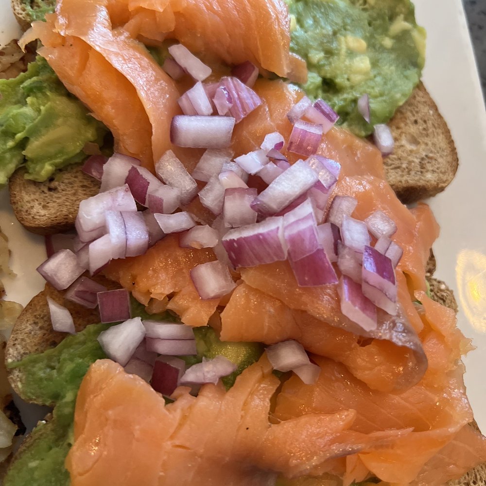 Our Brunch Spot - Alvarado Avocado Toast with Salmon - Breakfast & Brunch Near Me - Keller, Texas Our Brunch Spot - Alvarado Avocado Toast with Salmon - Breakfast & Brunch Near Me - Keller, Texas