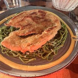 Confitería Torres - Chicken on pesto pasta