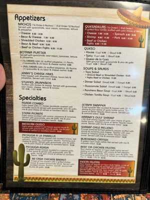 Menu photo 2 El Manna Tex-Mex Restaurant Emory, TX Menu photo 2 El Manna Tex-Mex Restaurant Emory, TX