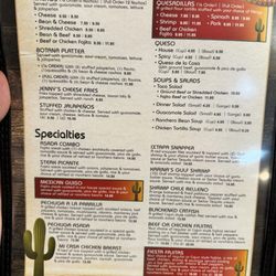 El Manna Tex-Mex Restaurant - Appetizers and specialties