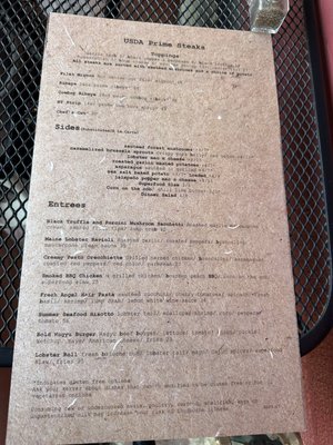 Menu photo 2 Bold American Fare Algonquin, IL