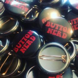 Becka Makes Buttons - 1" Pinback buttons for Sunk Munki Entertainment, LLC out of Renton, WA