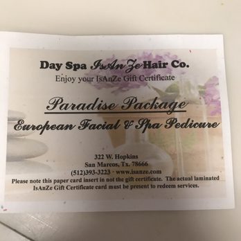 Isanze Day Spa And Hair Company 15 Reviews Hair Salons 322 West Hopkins San Marcos Tx Phone Number Services