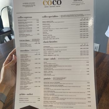 Coco Crepes, Waffles & Coffee - Fulshear - ig: @whatsviveating | menu - Creperies Near Me - Fulshear, Texas Coco Crepes, Waffles & Coffee - Fulshear - ig: @whatsviveating | menu - Creperies Near Me - Fulshear, Texas