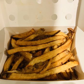 Becks Prime - Hand - Cut Idaho Fries (the smaller size is plenty for 2 people) - Hot Dogs Near Me - Houston, Texas