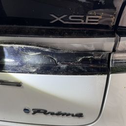 Crack in the power liftgate of my new 2024 Toyota Prius Prime XSE Premium Crack in the power liftgate of my new 2024 Toyota Prius Prime XSE Premium