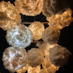 Grounded Yoga & Wellness - Cloud lighting