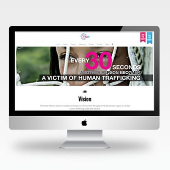 Advnt Design - Web Design | The Grace Network - Graphic Design Near Me