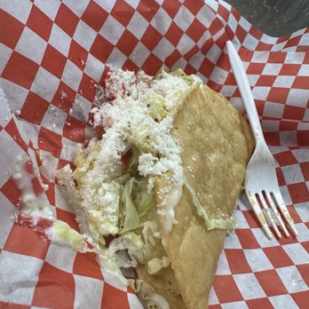 Baja Mar Taco - Taco de papa. - Mexican Near Me - Pico Rivera, California