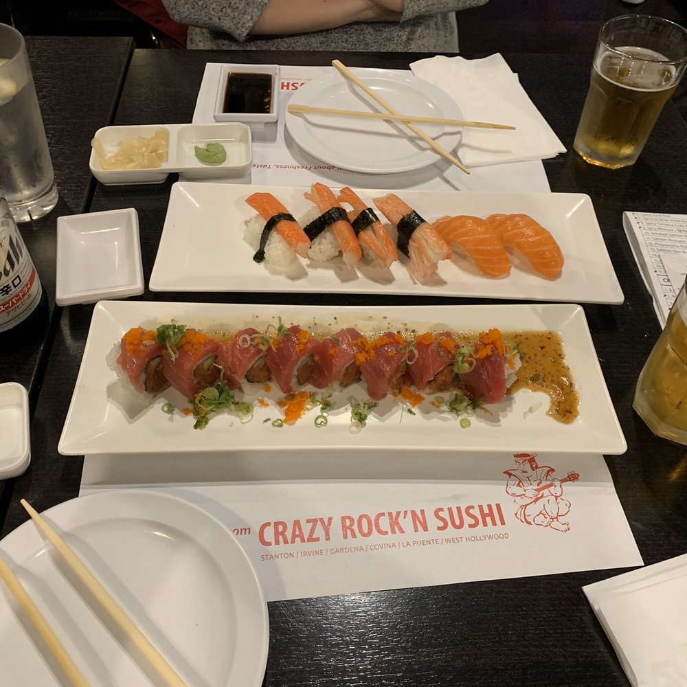 Crazy Rock'N Sushi - Sushi! - Sushi Bars Near Me - Irvine, California Crazy Rock'N Sushi - Sushi! - Sushi Bars Near Me - Irvine, California