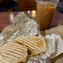 Beans 'n Cream Coffee House - Bacon breakfast burrito