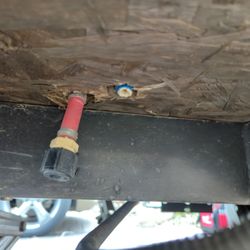 RV2GO - This low point drain was damaged causing the water system to not hold pressure.