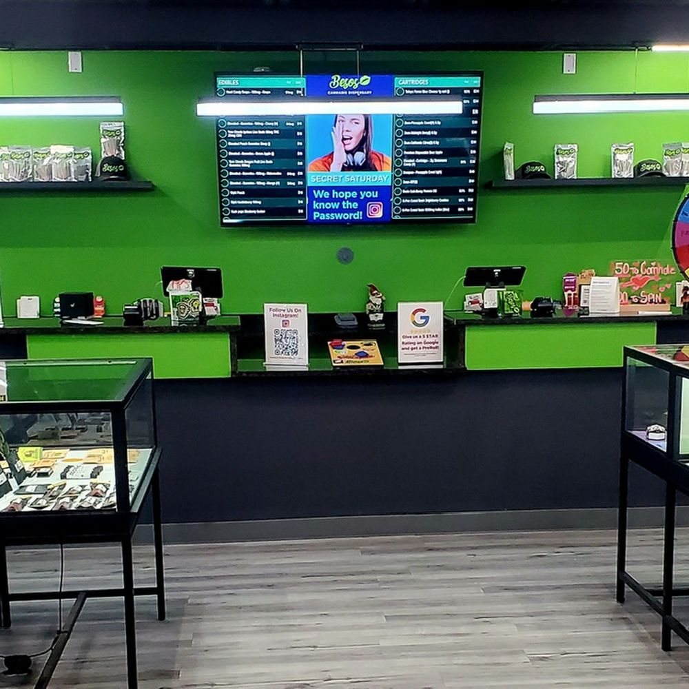 The Besos - Main counter - Cannabis Dispensaries Near Me - Sunland Park, New Mexico The Besos - Main counter - Cannabis Dispensaries Near Me - Sunland Park, New Mexico
