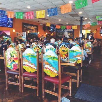 Cancun Mexican Grill - a large group of people eating - Mexican Near Me - Norwood, Ohio