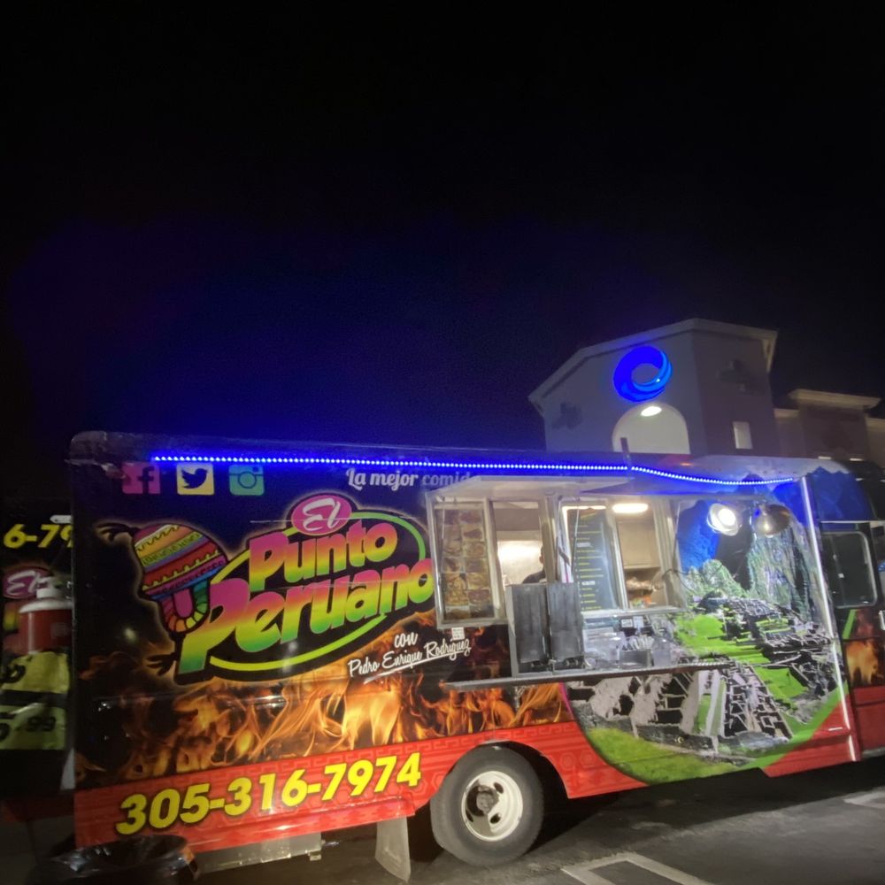 El Punto Peruano - Outside view - Food Trucks Near Me - Miami, Florida El Punto Peruano - Outside view - Food Trucks Near Me - Miami, Florida