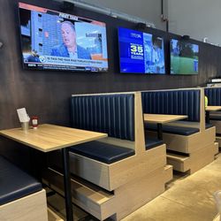 Coughlin's Law Kitchen & Brew Pub - Inside seating
