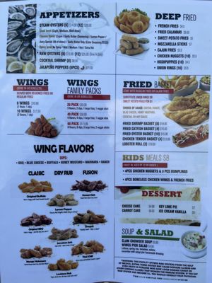 Menu photo 2 Wing’s Pier Greeley, CO Menu photo 2 Wing’s Pier Greeley, CO