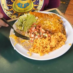 Lunita’s Mexican Food - Beef tamale plate