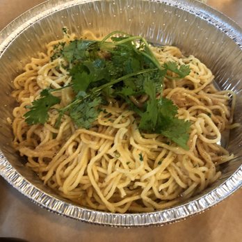 Nguyen's Kitchen - Chewy, overly salty garlic noodles. - Vietnamese Near Me - Costa Mesa, California