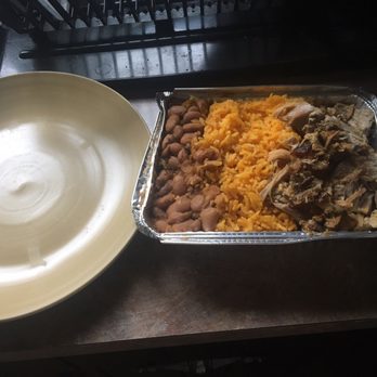 El Pollo Restaurant & Bar - About to reheat my nearly hour late food - Spanish Near Me - Staten Island, New York
