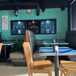 Tangiers Mediterranean Food & Cafe - Indoor dining.