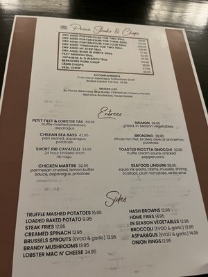Menu photo 7 Hudson Prime Steakhouse Irvington, NY Menu photo 7 Hudson Prime Steakhouse Irvington, NY