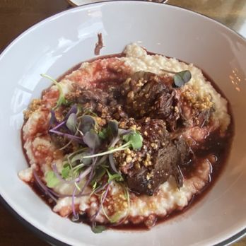 FM Eatery - Beef shank over grits - Cocktail Bars Near Me - Fort Mill, South Carolina FM Eatery - Beef shank over grits - Cocktail Bars Near Me - Fort Mill, South Carolina