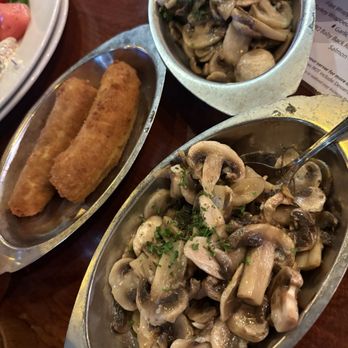 Via Brasil Steakhouse - Sautéed Mushroom and Fried Banana - Brazilian Near Me - Las Vegas, Nevada