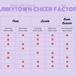 Funkytown Cheer Factory