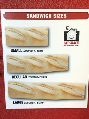 Menu photo 1 Fat Shack Loveland, CO