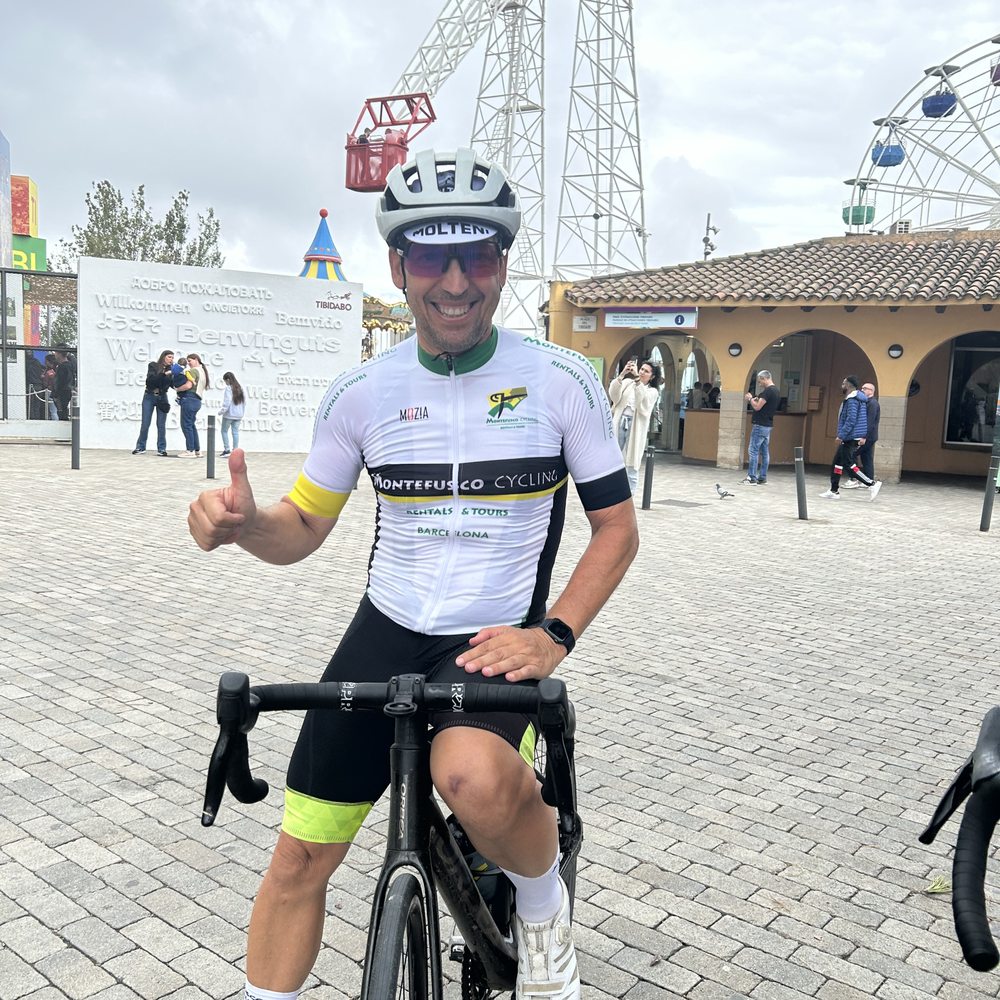 Montefusco Cycling - Our gracious host, Claudio! - Bike Rentals Near Me - Barcelona, B