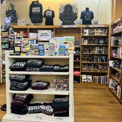 Library Express Bookstore - Lots of scranton souvenirs including dunder mifflin stuff from the office