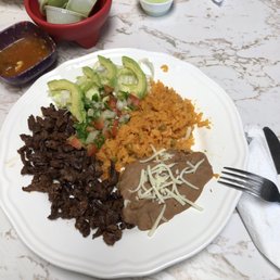 Beef fajita plate!!! So good