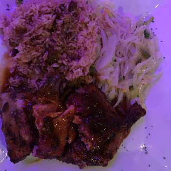 Fish N' Ting - The Jerk chicken is well seasoned - Caribbean Near Me - Bronx, New York