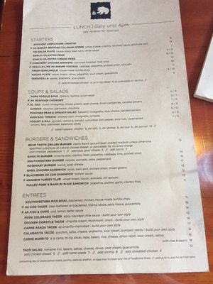 Menu photo 8 Bear Tooth Grill Anchorage, AK