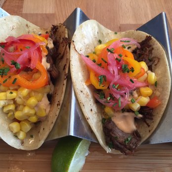 Doce Provisions - BBQ short rib tacos $8 - New American Near Me - Miami, Florida Doce Provisions - BBQ short rib tacos $8 - New American Near Me - Miami, Florida