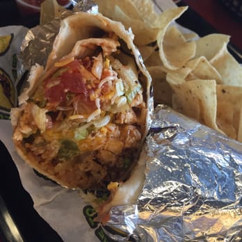 Moe's Southwest Grill - $5 burrito Monday's! This is only half of it. Definitely big enough to share. - Mexican Near Me - Denham Springs, Louisiana Moe's Southwest Grill - $5 burrito Monday's! This is only half of it. Definitely big enough to share. - Mexican Near Me - Denham Springs, Louisiana