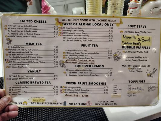 Menu photo 4 Happy Lemon - Pearlridge Aiea, HI Menu photo 4 Happy Lemon - Pearlridge Aiea, HI