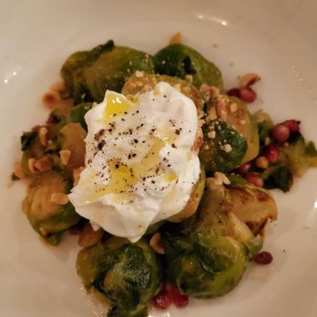 Gran Morsi - Restaurant week Jan 2020: roasted brussel sprouts and goat cheese yogurt - Italian Near Me - New York, New York Gran Morsi - Restaurant week Jan 2020: roasted brussel sprouts and goat cheese yogurt - Italian Near Me - New York, New York