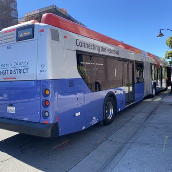 SamTrans - Here is to a 60' in service on route 292, this makes sense. Part of it being because of trips to and from SFO. - Public Transportation Near Me - San Carlos, California SamTrans - Here is to a 60' in service on route 292, this makes sense. Part of it being because of trips to and from SFO. - Public Transportation Near Me - San Carlos, California