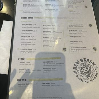 New Realm Brewing - Menu - Breweries Near Me - Suffolk, Virginia