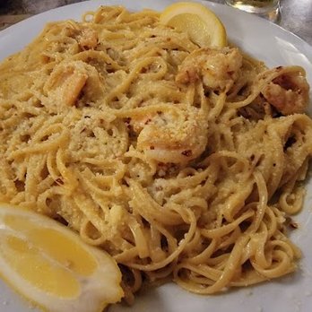 Gino's Ristorante - Linguini with Spicy Blackened Shrimp - Italian Near Me - Palmdale, California Gino's Ristorante - Linguini with Spicy Blackened Shrimp - Italian Near Me - Palmdale, California