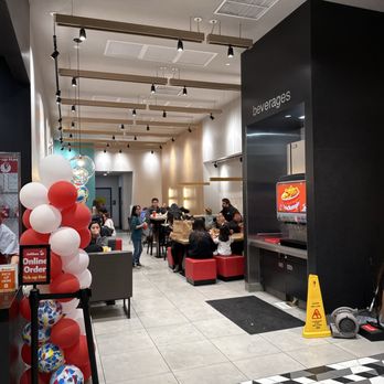 Jollibee - Spaces inside. Crowded. - Chicken Shop Near Me - Ontario, California