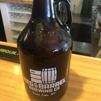 Keg & Barrel Brewing - My growler I took home - Breweries Near Me - Dundee, New York Keg & Barrel Brewing - My growler I took home - Breweries Near Me - Dundee, New York
