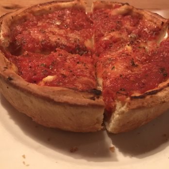 Giordano's - INDIVIDUAL 6" CHEESE STUFFED DEEP DISH PIZZA With mushrooms - Pizza Near Me - Willowbrook, Illinois
