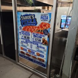Tahoe’s Pizza - On Sundays, we have the "Holy Moly" Special which consists of a Medium 2 Topping Pizza for $7.99 each (Pick-Up or Dine-In only)