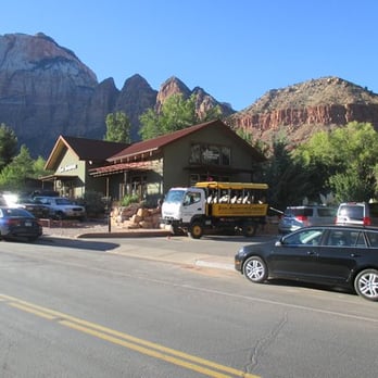 Zion Adventures - Frontage on a fall day - Hiking Near Me - Springdale, Utah Zion Adventures - Frontage on a fall day - Hiking Near Me - Springdale, Utah