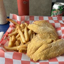 Hook Fish & Chicken - 2 Pieces Tilapia Lunch Special