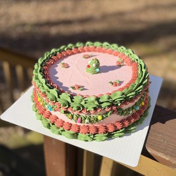 From Athena With Love - vanilla christmas cake - Custom Cakes Near Me From Athena With Love - vanilla christmas cake - Custom Cakes Near Me