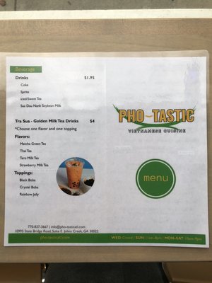 Menu photo 7 Pho Tastic Vietnamese Cuisine Alpharetta, GA Menu photo 7 Pho Tastic Vietnamese Cuisine Alpharetta, GA
